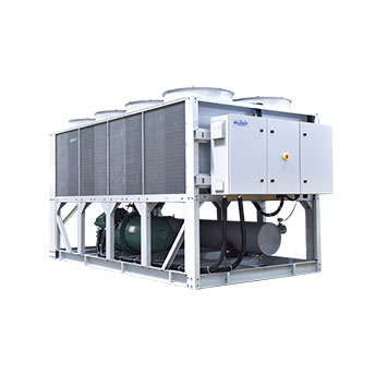 Air cooled screw chiller